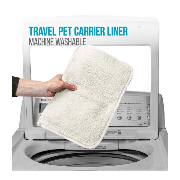 Sherpa Original Deluxe Travel Pet Carrier, Airline Approved Black Lattice, Large - Picture 6 of 9